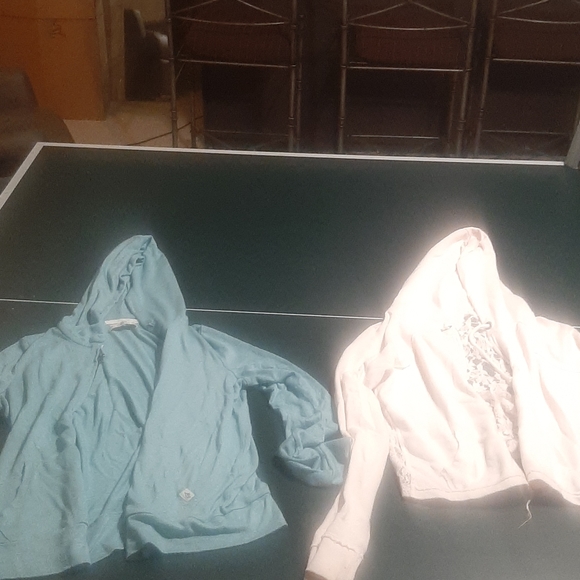 2 Abercrombie and Fitch zip up jackets - Picture 1 of 4